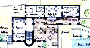 Plan de la maison Tizouit